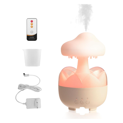 Regentropfen Luftbefeuchter Lampe mit Fernbedienung